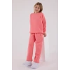 KIZ ÇOCUK İKİLİ TAKIM - NEON PEMBE