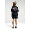 KIZ ÇOCUK ŞORT TAKIM - LACİVERT