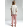 KIZ GARSON İKİLİ TAKIM - BEJ