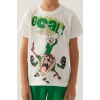 LOONEY TUNES ERKEK ÇOCUK BERMUDA TAKIM - KREM