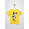 MICKEY MOUSE ERKEK ÇOCUK T-SHIRT - Sarı