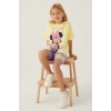MINNIE MOUSE KIZ ÇOCUK ŞORT TAKIM - AÇIK SARI