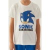 MODERN SONIC ERKEK ÇOCUK BERMUDA TAKIM - KREM