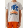 MODERN SONIC ERKEK ÇOCUK BERMUDA TAKIM - KREM