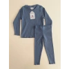 ROLY POLY ÇOCUK 2LI TAKıM - AÇIK İNDİGO