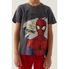 SPIDER-MAN ERKEK ÇOCUK BERMUDA TAKIM - FÜME