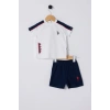 U.S POLO ASSN ERKEK BEBEK 2Lİ TAKIM - BEYAZ/KIRMIZI