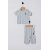 U.S POLO ASSN ERKEK BEBEK 2Lİ TAKIM - SU YEŞİLİ
