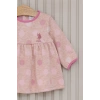 US POLO KIZ BEBEK ELBİSE - KARANFİL