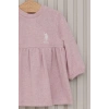 US POLO KIZ BEBEK ELBİSE - RETRO PEMBE