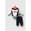 U.S.POLO ASSN ERKEK BEBEK 2 Lİ TAKIM - Beyaz