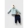 U.S.POLO ASSN ERKEK BEBEK 2 Lİ TAKIM - SU YEŞİLİ