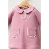 U.S.POLO ASSN KIZ BEBEK PİKE ELBİSE - GÜL KURUSU