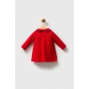 U.S.POLO ASSN KIZ BEBEK PİKE ELBİSE - KIRMIZI
