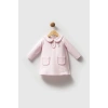 U.S.POLO ASSN KIZ BEBEK PİKE ELBİSE - PEMBE