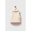 U.S.POLO ASSN KIZ BEBEK YELEK - EKRU