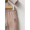 U.S.POLO ERKEK BEBEK 2 Lİ TAKIM - BEJ MELANJ