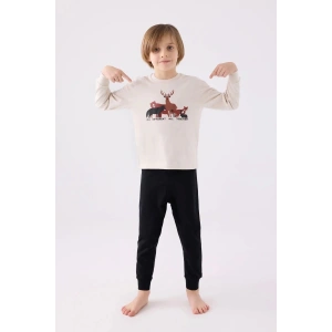 ERKEK ÇOCUK İKİLİ TAKIM - BEJ