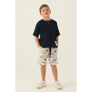 ERKEK ÇOCUK BERMUDA TAKIM - LACİVERT