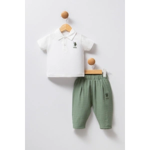 U.S POLO ASSN ERKEK BEBEK 2Lİ TAKIM - HAKİ