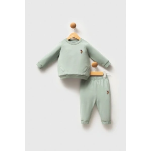 U.S.POLO ASSN ERKEK BEBEK 2 Lİ TAKIM - Yeşil