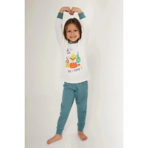 KIZ ÇOCUK İKİLİ TAKIM - BEYAZ