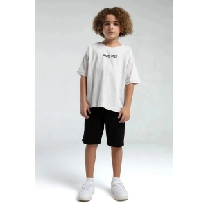 ERKEK ÇOCUK BERMUDA TAKIM - TAŞ