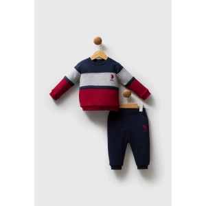 U.S.POLO  ERKEK BEBEK 2Lİ TAKIM - LACİVERT