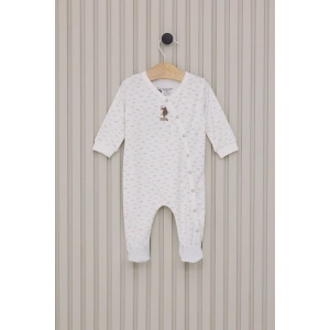 US POLO ERKEK BEBEK PATİKLİ TULUM - BEYAZ