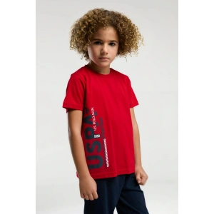 ERKEK GARSON PİJAMA TAKIMI - KIRMIZI