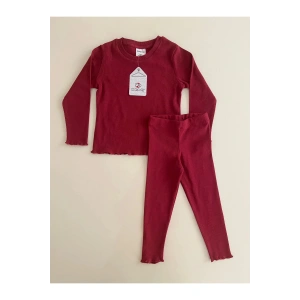 ROLY POLY KIZ ÇOCUK 2LI TAKıM - BORDO