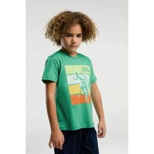 ERKEK ÇOCUK PİJAMA TAKIMI - ÇAM YEŞİLİ