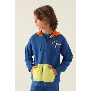 KAPPA ERKEK ÇOCUK FULLZIP SWEATSHIRT - COBALT