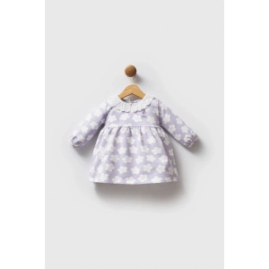 U.S.POLO ASSN KIZ BEBEK ELBİSE - LİLA