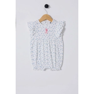 U.S.POLO ASSN. KIZ BEBEK TULUM - BEYAZ/MAVİ