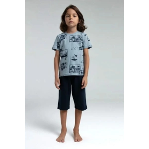 ERKEK ÇOCUK KAPRİ TAKIM - SOFT YEŞİL