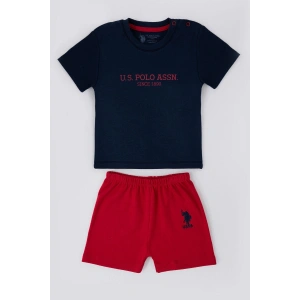 ERKEK BEBEK 2 Lİ KISA KOL T-SHIRT TAKIM - NAVY