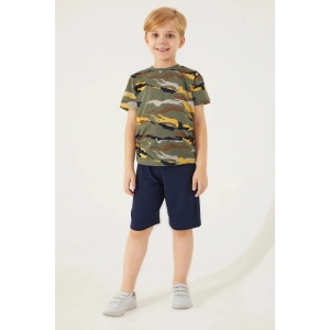 ERKEK ÇOCUK BERMUDA TAKIM - AVCI YEŞİLİ