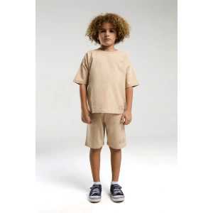 ERKEK GARSON BERMUDA TAKIM - BEJ