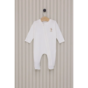US POLO ERKEK BEBEK PATİKLİ TULUM - BEYAZ