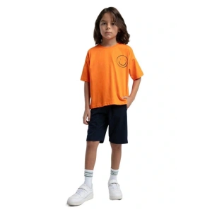 ERKEK ÇOCUK BERMUDA TAKIM - TURUNCU