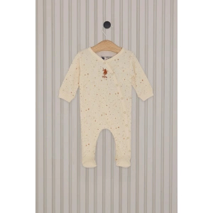 US POLO KIZ BEBEK PATİKLİ TULUM - BEYAZ