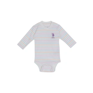 KIZ BEBEK UZUN KOL BODY - BEYAZ