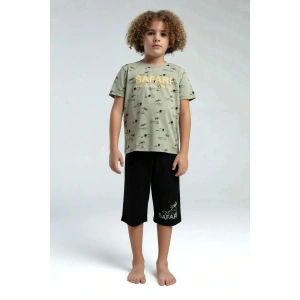 ERKEK ÇOCUK KAPRİ TAKIM - ÇAY YEŞİLİ