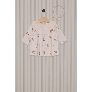 US POLO KIZ BEBEK 2LI TAKIM - AÇIK BEJ