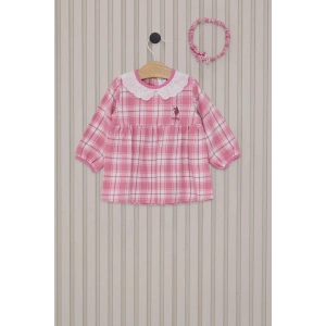 US POLO KIZ BEBEK 2LI TAKIM - BEYAZ