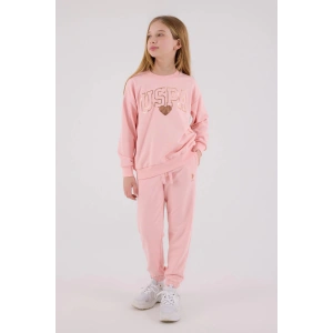 KIZ ÇOCUK İKİLİ TAKIM - AÇIK PEMBE