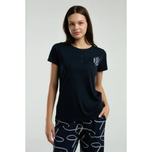 ARNETTA KADIN KAPRİ TAKIM - LACİVERT