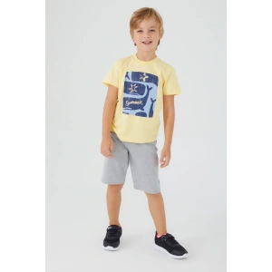 ERKEK ÇOCUK BERMUDA TAKIM - PUDİNG