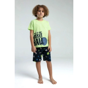 ERKEK ÇOCUK BERMUDA TAKIM - LİME